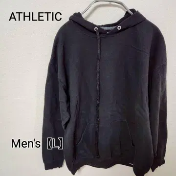 z39 [ ATHLETIC ] 후드티 ( 남성용 L ) 블랙