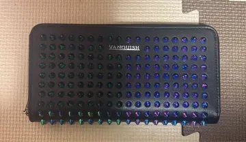 VANQUISH 스터드 장지갑 블랙
