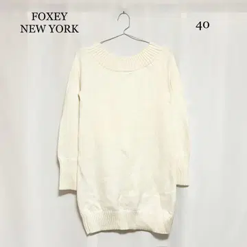 0593 FOXEY NEW YORK 엔젤 헤어 코튼 스웨터