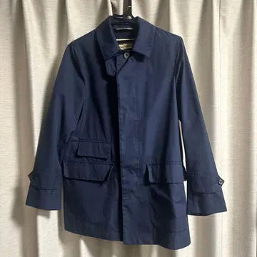 트래디셔널 웨더웨어 스텐카라 코트 네이비