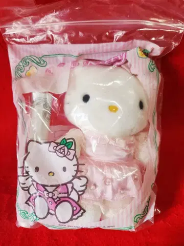 헬로키티 봉제 인형 NTT 엔젤 키티 산리오 전보