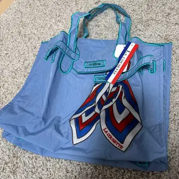 라쿠제트 LA COUSETTE 토트백 S 사이즈 스카프/블루