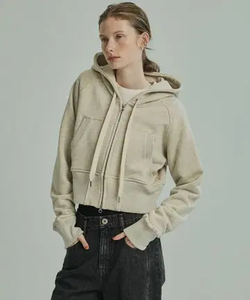 public tokyo 크롭 후드티