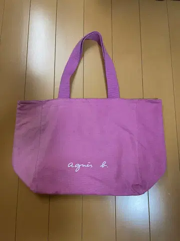 agnis b. 핑크 토트백