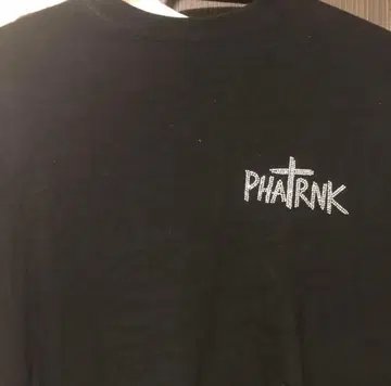 PHATRNK 블랙 T셔츠 S
