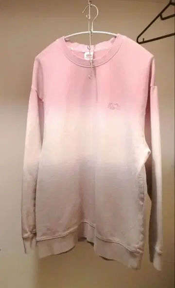 FRUIT OF THE LOOM 그라데이션 핑크 트레이닝복