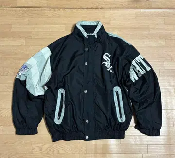 Starter 바시티 자켓 L 블랙/그레이 화이트 양말