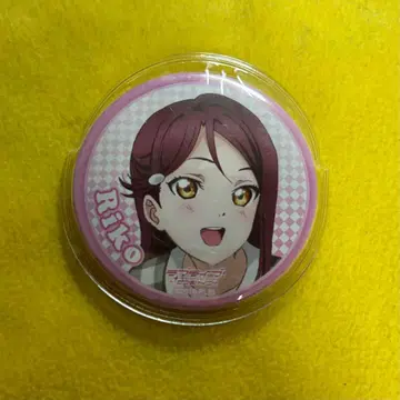 러브 라이브 선샤인 캔뱃지 리코 1st 라이브