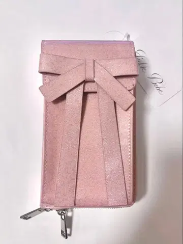 택 포함 새상품 ficklebebe 리본 멀티 숄더 핑크 백만