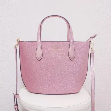 kate spade 글리머 글리터 믹스드 마테리얼 새첼