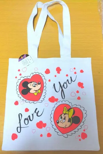택 포함 새상품 노스탤지카 x Disney 미키 토트백 레트로