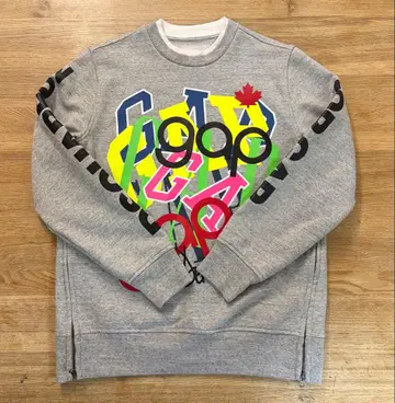 DSQUARED2 x GAP 그레이 맨투맨