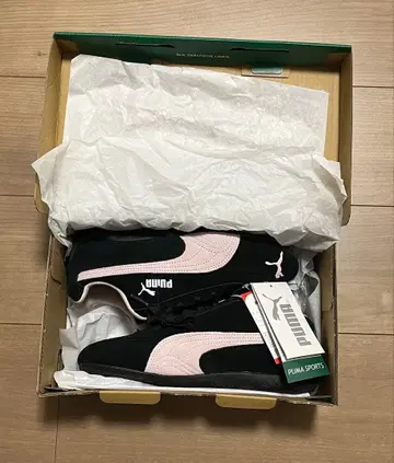 PUMA 블랙/핑크 스피도캣