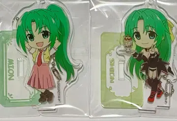 쓰르라미 울 적에 업 스탠드 포함 아크릴 키링 컬렉션 시온 미온