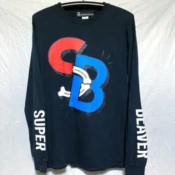 SUPER BEAVER x SABBAT13 롱 T 밴딩 T 슈퍼 비버
