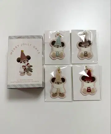 [택 포함 새상품] 디즈니 크리스마스 2025 릴린린 키체인 BOX