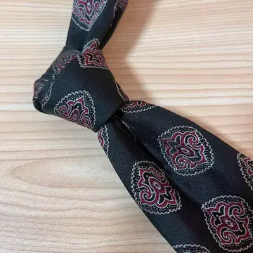 TIEYOURTE 페이즐리 무늬 넥타이