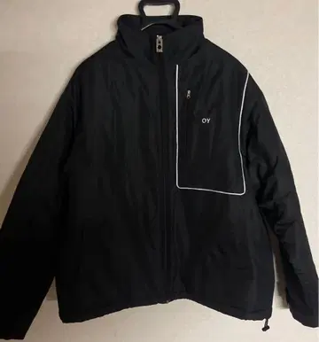 OY 블랙 나일론 자켓