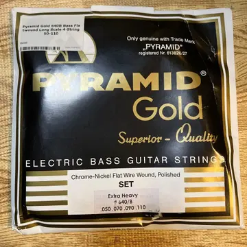 PYRAMID Gold 640B 일렉 베이스 줄 세트2