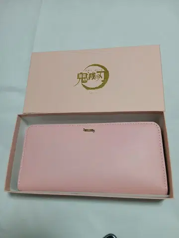 귀멸의 칼날 가죽 장지갑 네즈코