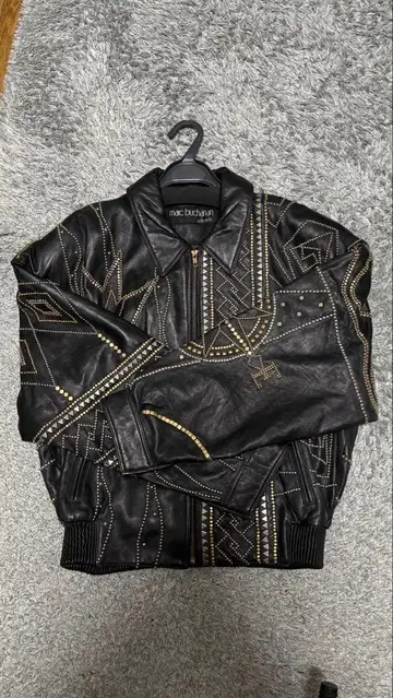 pellepelle marcbuchanan 스터드 가죽 자켓
