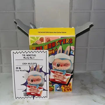 THE MONSTERS Wacky Mart Cup Noodles