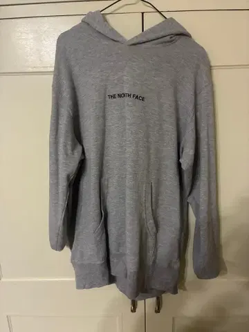 THE NORTH FACE 그레이 후드티