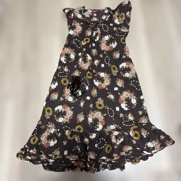 PINK HOUSE 플라워 프린트 슬리브리스 원피스