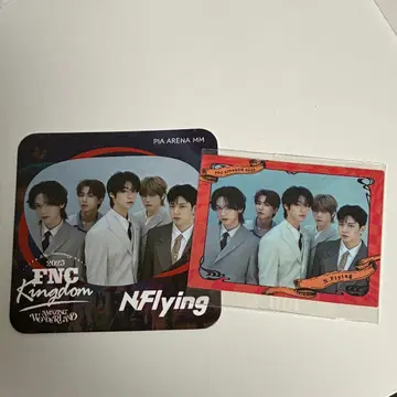 FNC KINGDOM 2025 한정판 N.Flying 코스터 스티커