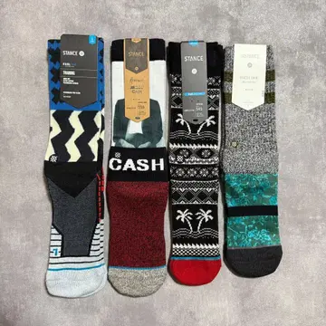 STANCE 스탠스 삭스 양말 4족 세트