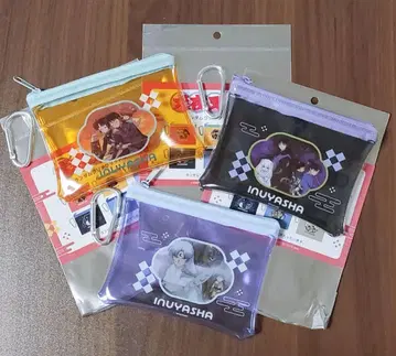 이누야샤 클리어 파우치 3개 생큐마트