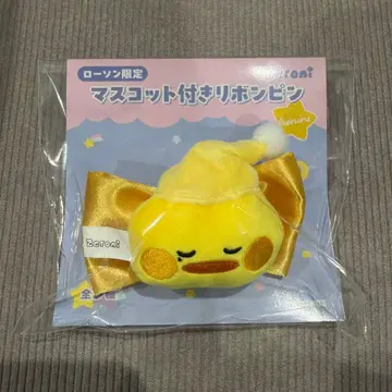 zeroni 테니니 로손 마스코트 부착 리본 핀