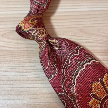 폴 스튜어트 페이즐리 무늬 넥타이
