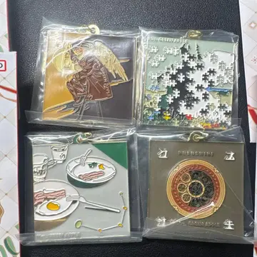 미세스 제일복권 메탈 참 4개 세트