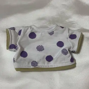 코스튬 도트T셔츠 아이리스