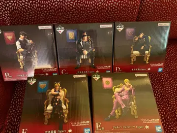 죠죠의 기묘한 모험 제일복권 B상 C상 D상 E상 F상 피규어 5개