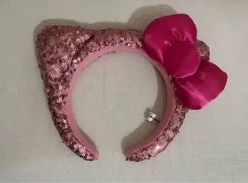 USJ 키티 스팽글 머리띠