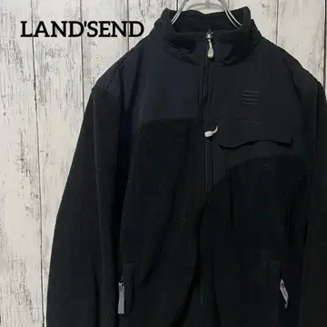 C2806 LAND'SEND 랜드스엔드 플리스 자켓 블랙