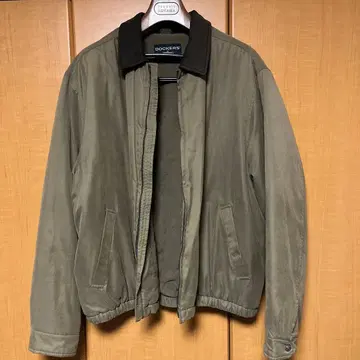 Dockers 자켓 옷깃 가죽
