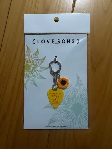 미사용 미개봉 새상품 (LOVE SONG) 피크 키링