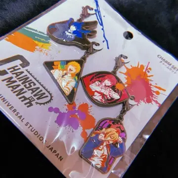 유니버셜 USJ 체인소 맨 체인 세트 아키 덴지 마키마 파워