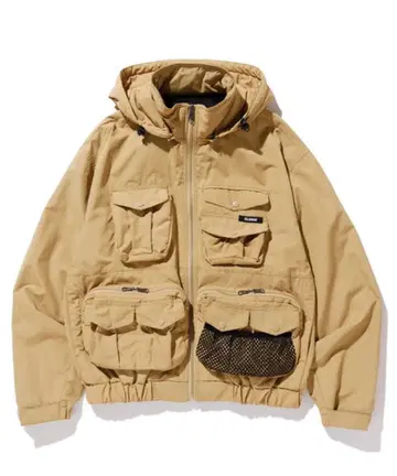XLAEGE 베이지 나일론 자켓 L