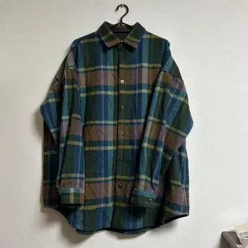 INHERIT 체크 셔츠