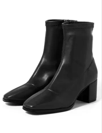 GRL 스퀘어토 가죽 숏부츠[gd1378