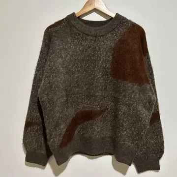 엡녹 epnok 그라데이션 루즈 니트 스웨터