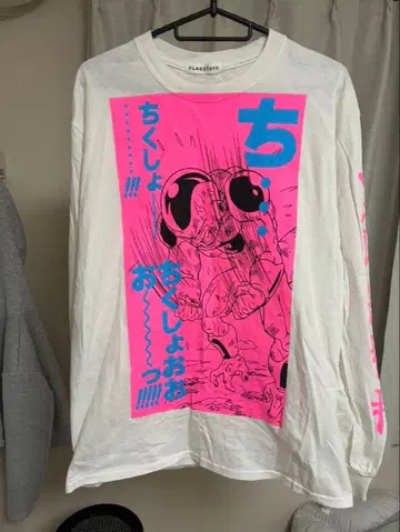 FLAGSTUFF 드래곤볼 프리저 롱T M 사이즈