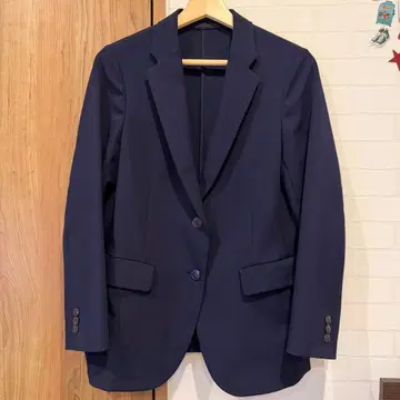 UNIQLO 네이비 테일러드 자켓 S