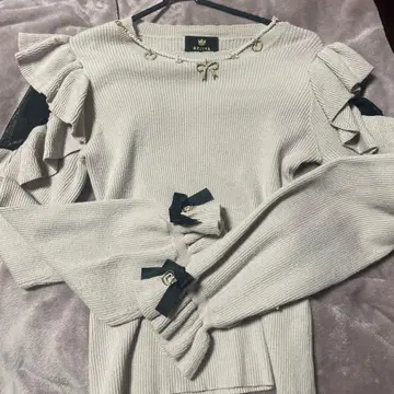 ROJITA 니트 리즈리사 풍