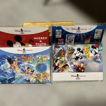 디즈니 JCB 카드 회원 혜택 핀 배지 4종 세트