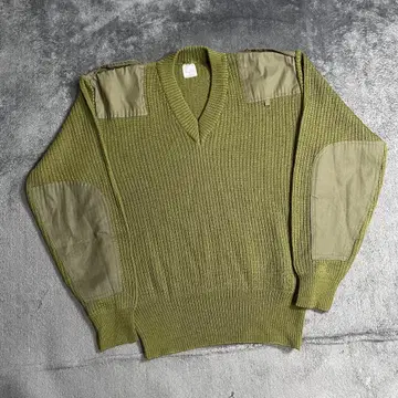 이탈리아군 컴뱃 명령어 니트 스웨터 새상품급